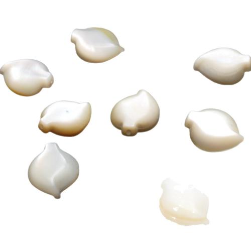 Natürliche gelbe Muschelperlen, DIY, gelb, 15x12mm, verkauft von PC