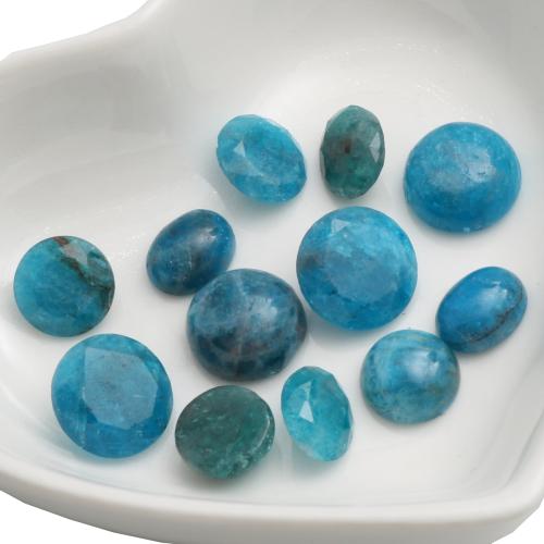 Cabochons en pierres précieuses, Apatites, DIY & styles différents pour le choix & facettes, plus de couleurs à choisir, Vendu par PC