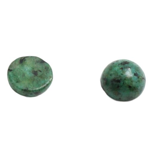 Dalmatian Cabochon, Dome, DIY & different size for choice, green, Sold By PC