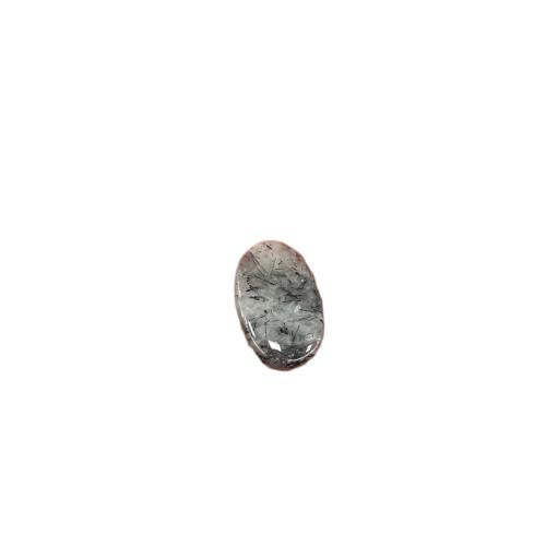 Pendentifs quartz naturel, Quartz rutile noir, DIY, size 30-45*15-25*5-8mm, Vendu par PC