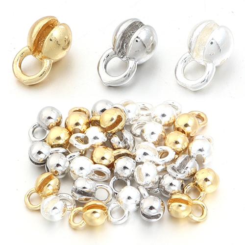 Cierres de Metal para Joyería, chapado, Bricolaje, más colores para la opción, 4x6mm, agujero:aproximado 1mm, Vendido por UD