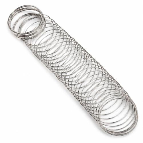 Tiger Tail Wire, Steel, plated, DIY, more colors for choice, 60x0.60mm, Sold By KG