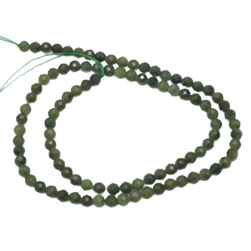 Abalorios de Jade, Jade sureño, Esférico, Bricolaje & diverso tamaño para la opción & facetas, más colores para la opción, Vendido por Sarta