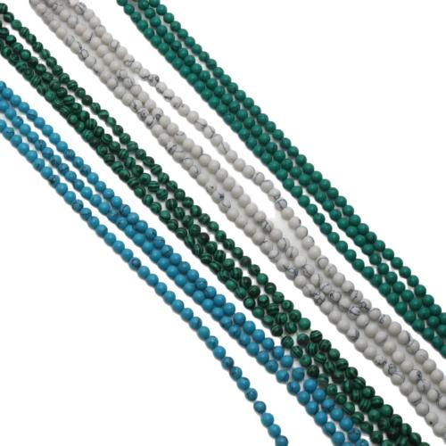 Perles bijoux en pierres gemmes, pierre gemme, Rond, DIY & différents matériaux pour le choix & normes différentes pour le choix, plus de couleurs à choisir, Vendu par brin