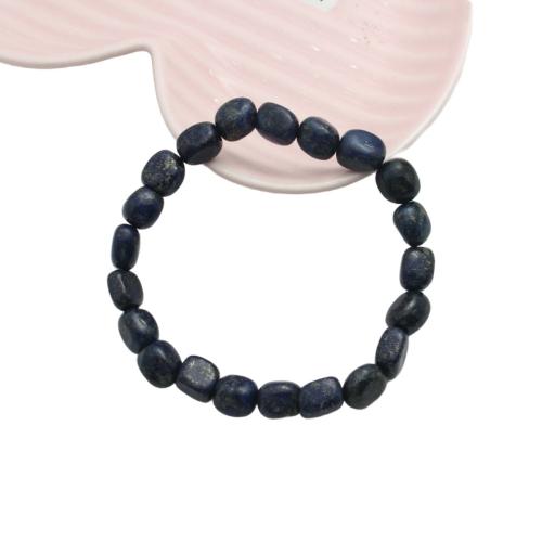 Lapislazuli Armband, Modeschmuck & unisex, beads size 8-10mm, Länge:ca. 18 cm, verkauft von PC