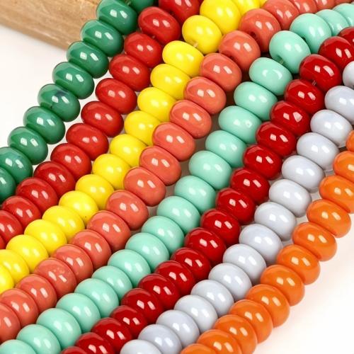 Rondelle Crystal Beads, DIY, more colors for choice, 5x8mm, Sold By Strand