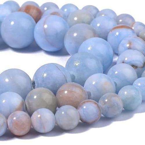 Natural Jade Beads, Pale Brown Jade, Round, durable & DIY & different size for choice, Sold By Strand