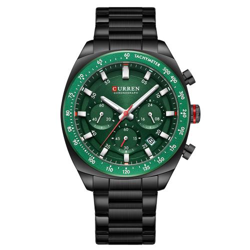 Wristwatch For Men, Tibetan Style, with Glass, Round, plated, Life water resistant & Adjustable & for man & luminated, more colors for choice, Sold By PC