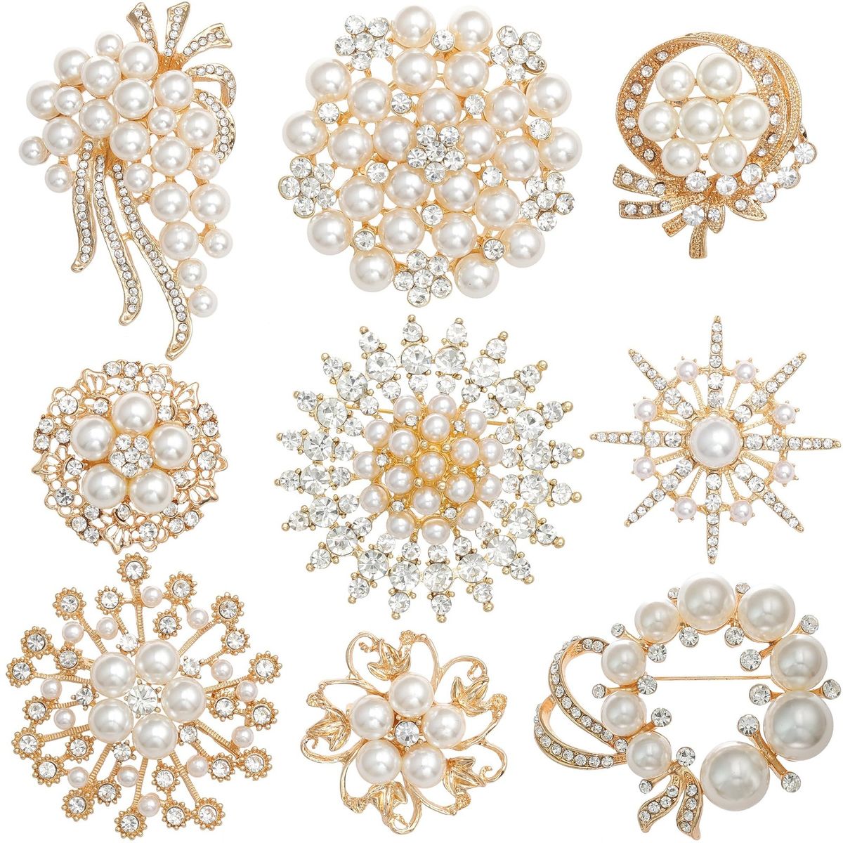 Freshwater Pearl Brooch 