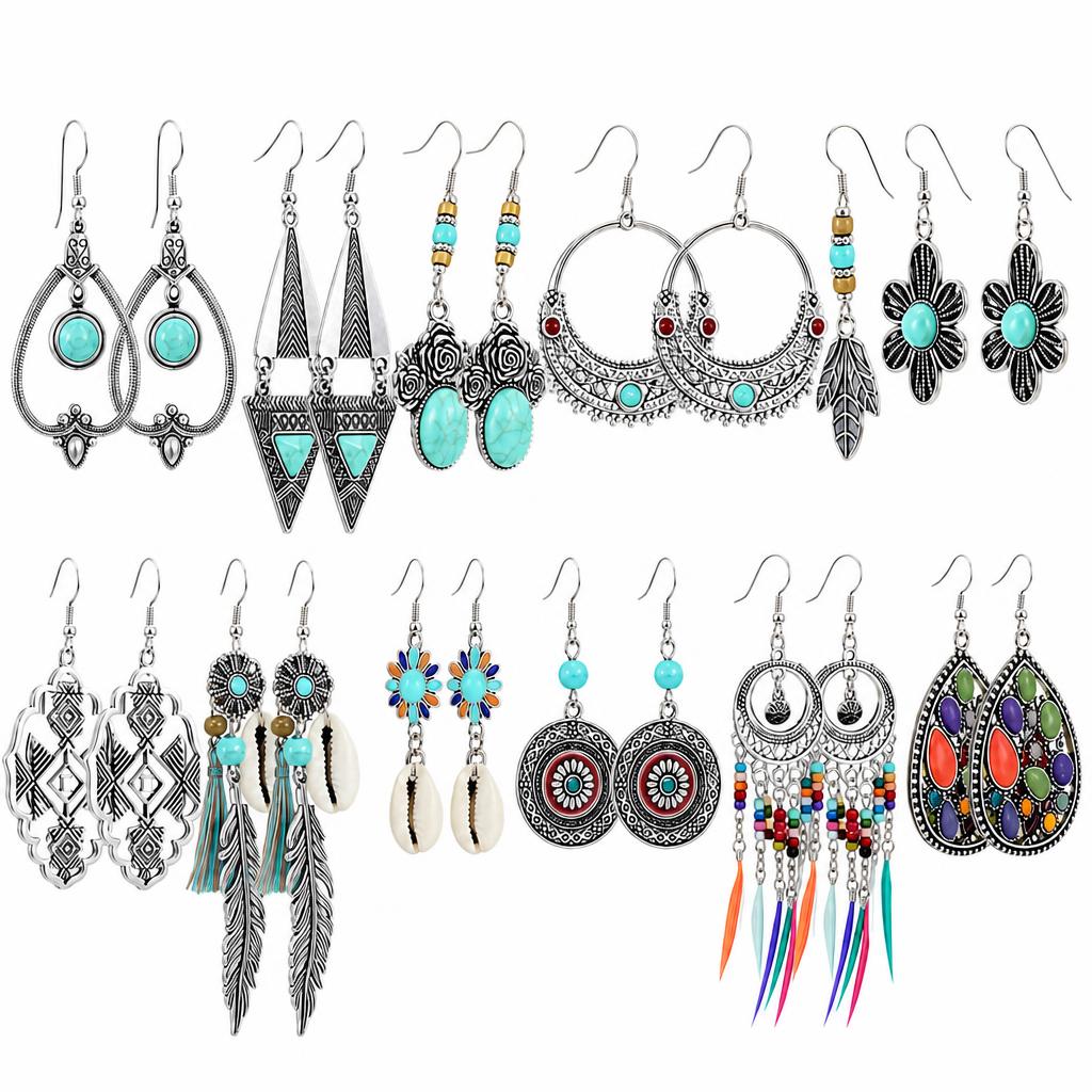 Zinc Alloy Earrings