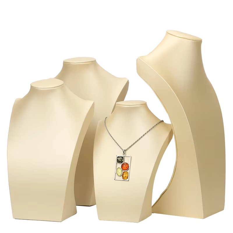 Leather Necklace Display